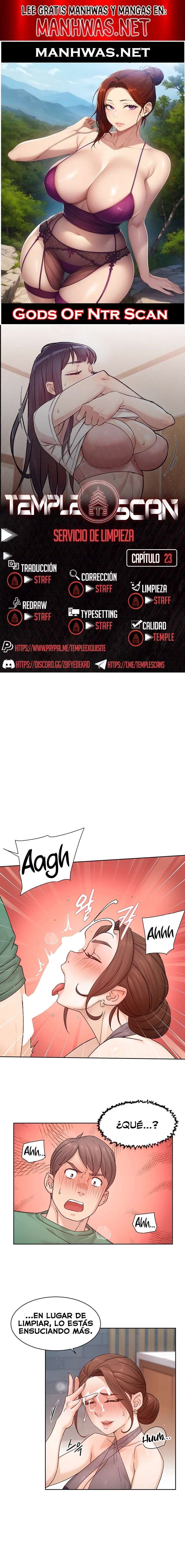Servicio de limpieza Capítulo 23 - Página 1