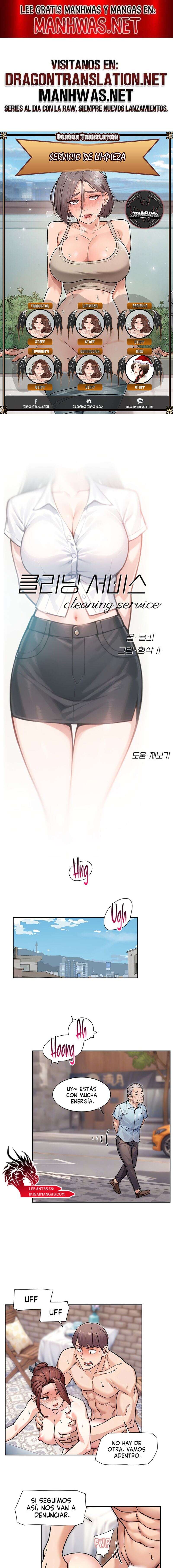 Servicio de limpieza Capítulo 38 - Página 1