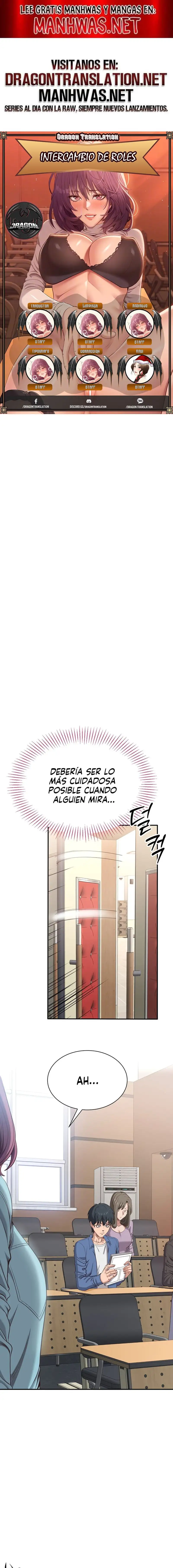 Intercambio de roles Capítulo 4 - Página 1