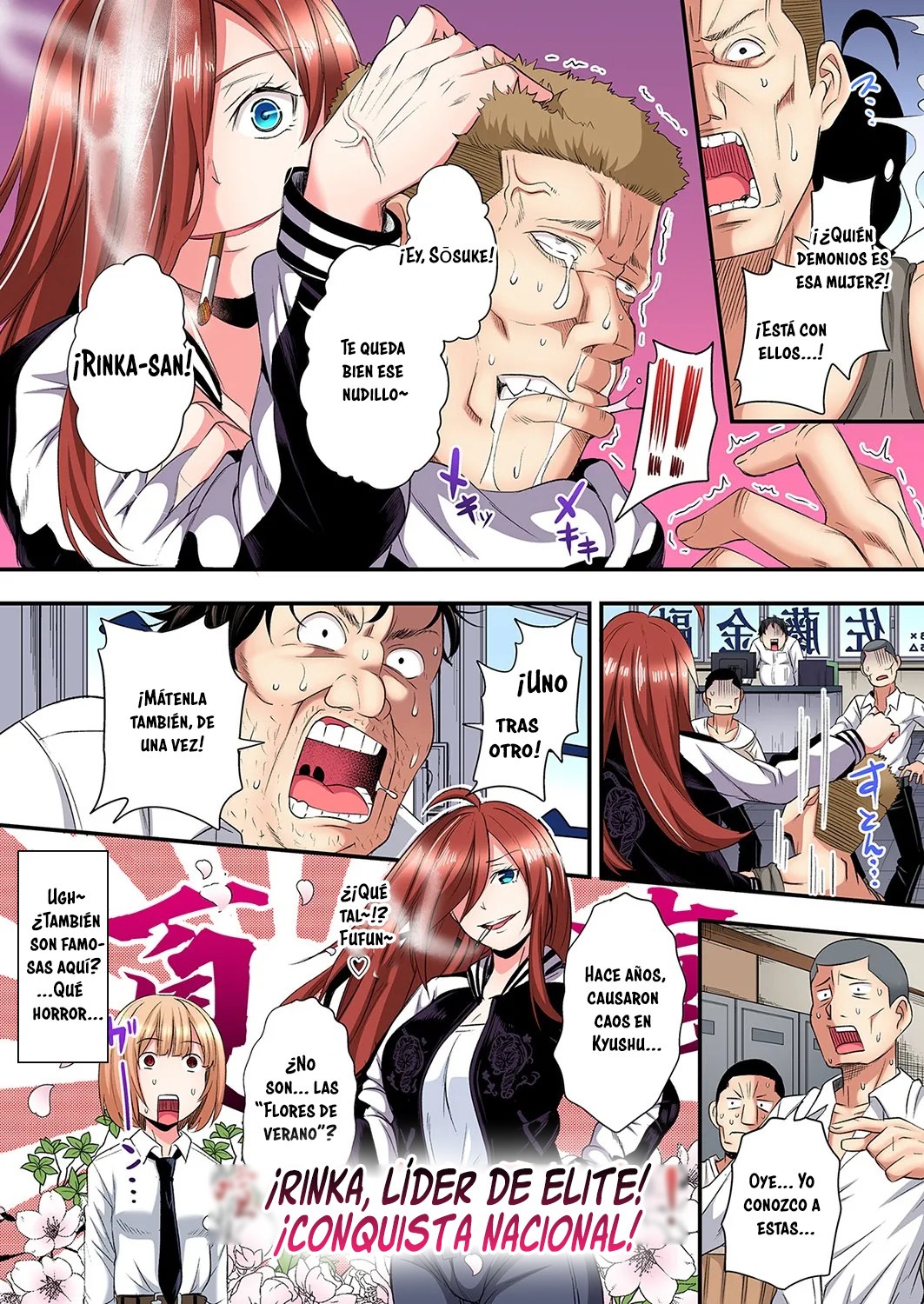 Técnicas sexuales con una mamá gyaru Capítulo 102 - Página 7