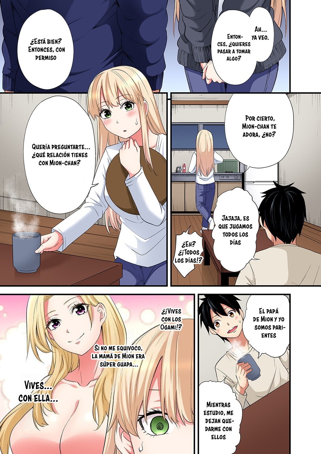 Técnicas sexuales con una mamá gyaru Capítulo 105 - Página 8