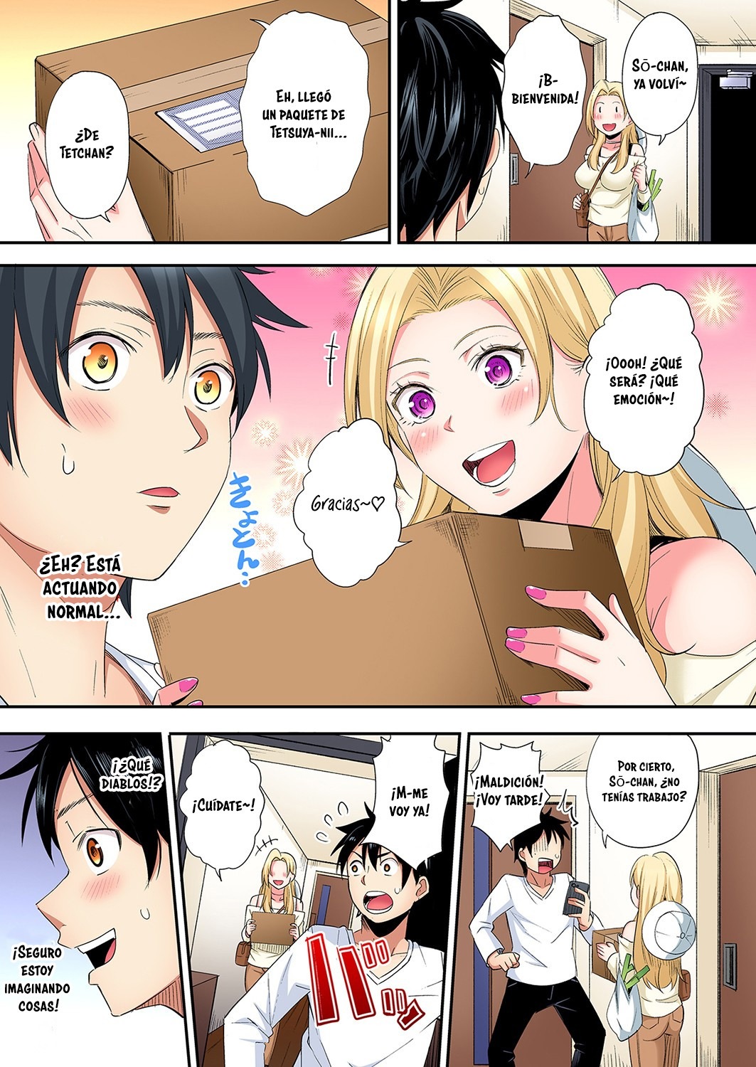 Técnicas sexuales con una mamá gyaru Capítulo 108 - Página 6