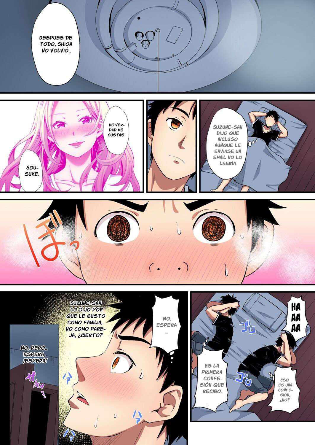 Técnicas sexuales con una mamá gyaru Capítulo 54 - Página 7