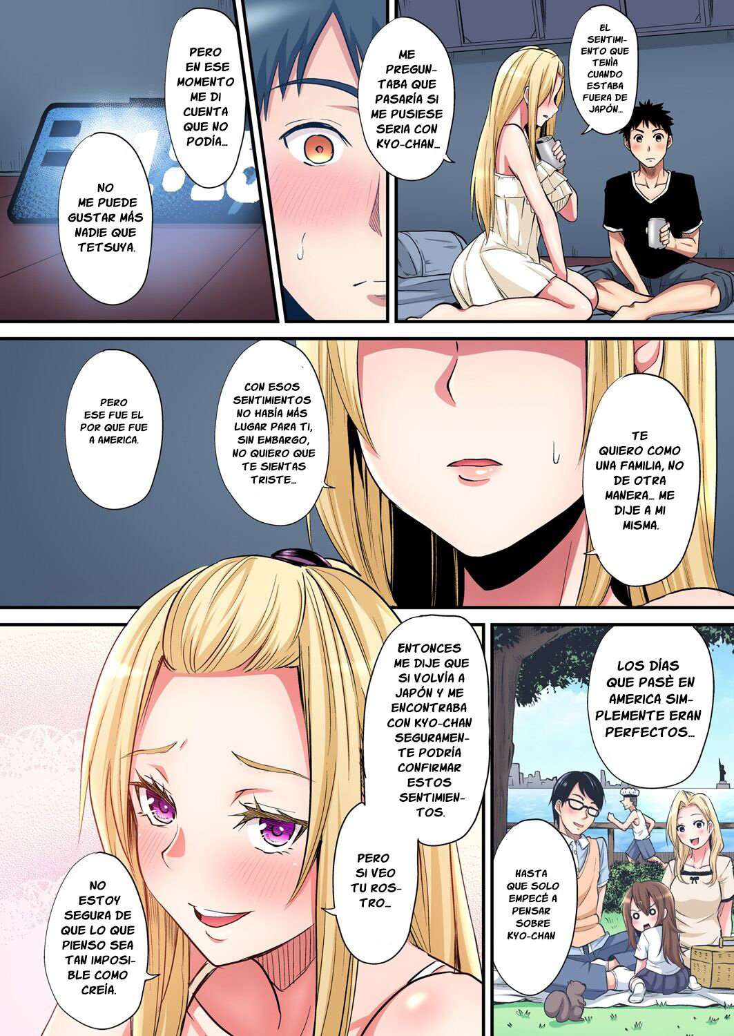 Técnicas sexuales con una mamá gyaru Capítulo 54 - Página 9