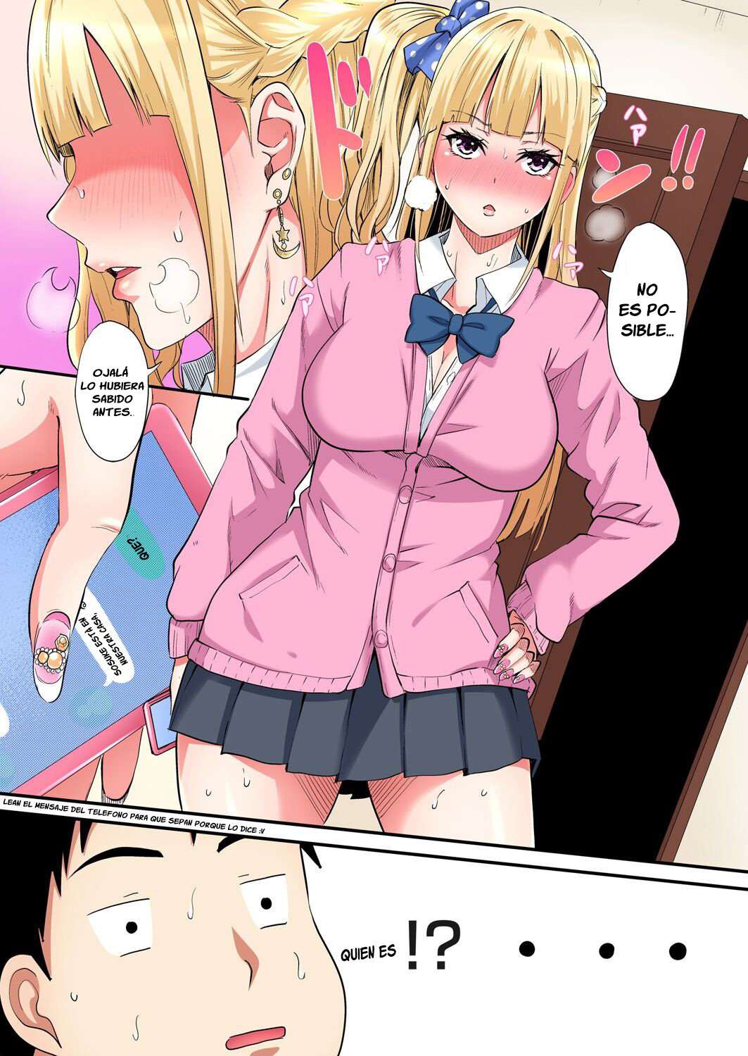 Técnicas sexuales con una mamá gyaru Capítulo 56 - Página 9