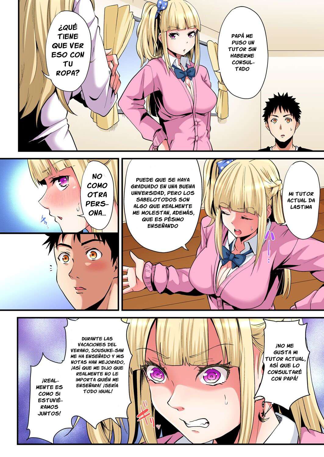 Técnicas sexuales con una mamá gyaru Capítulo 57 - Página 4