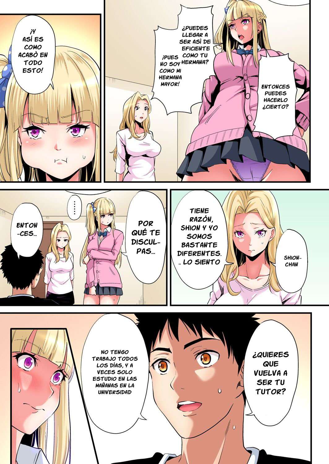 Técnicas sexuales con una mamá gyaru Capítulo 57 - Página 5