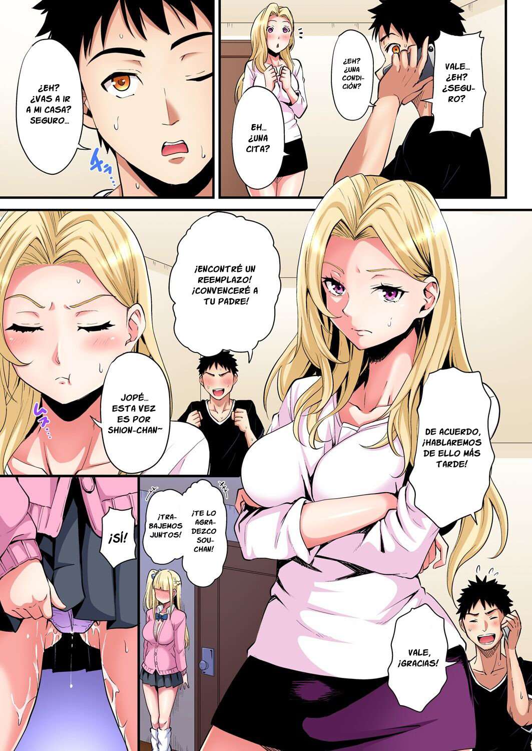 Técnicas sexuales con una mamá gyaru Capítulo 57 - Página 7