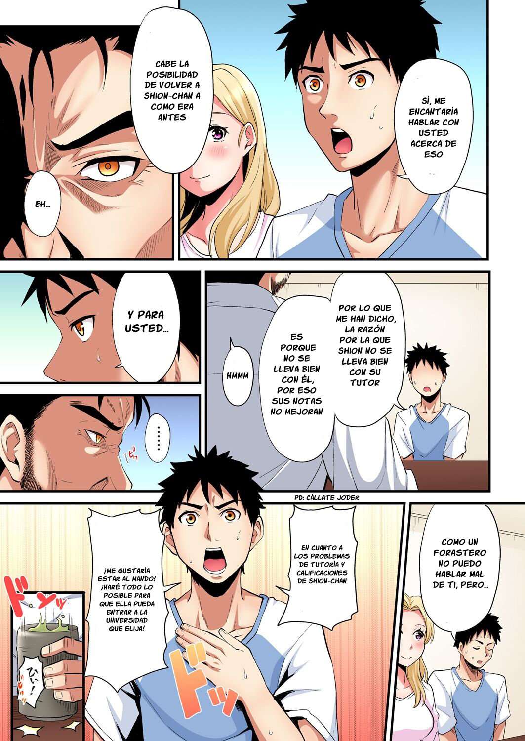 Técnicas sexuales con una mamá gyaru Capítulo 58 - Página 6