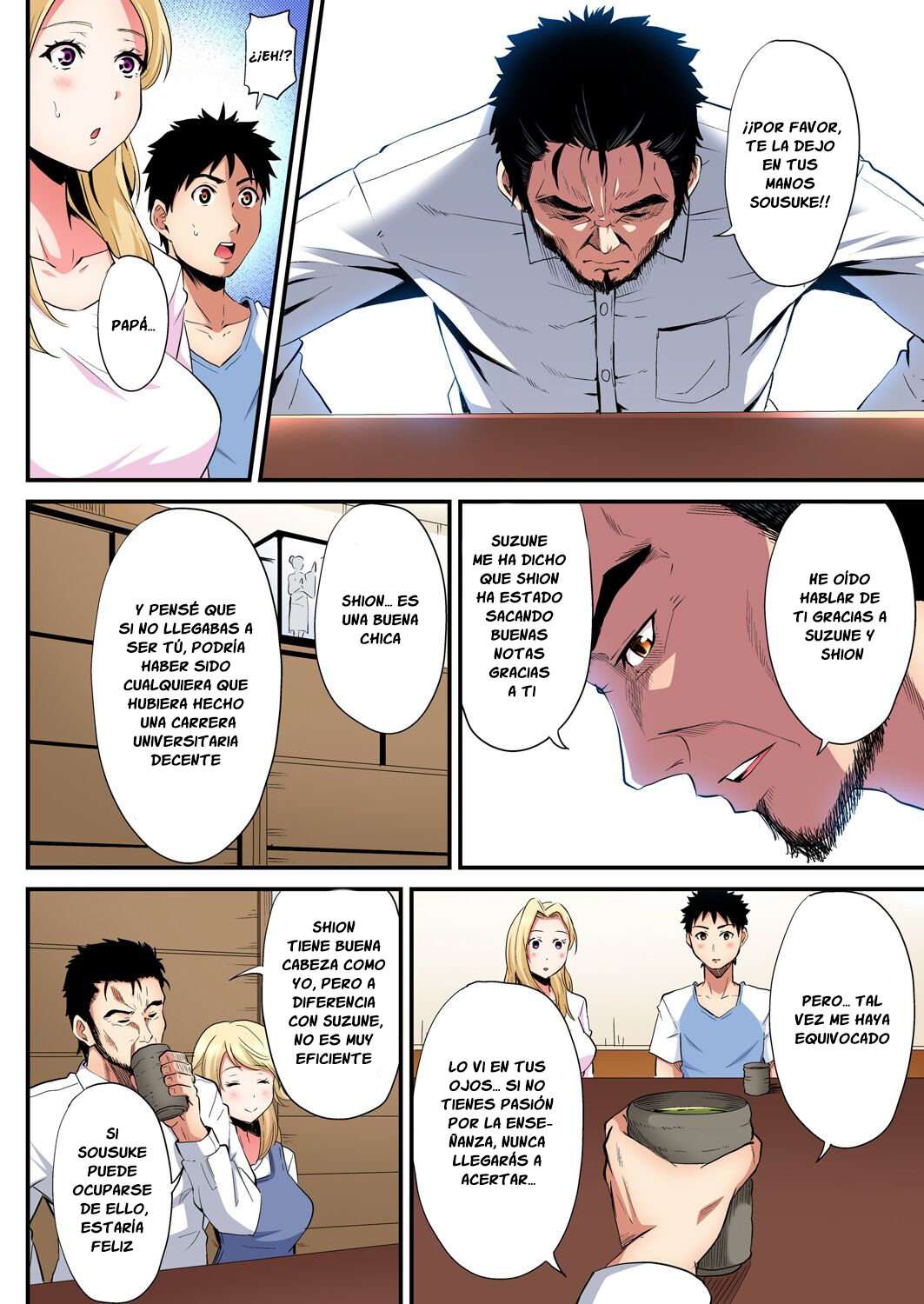 Técnicas sexuales con una mamá gyaru Capítulo 58 - Página 7