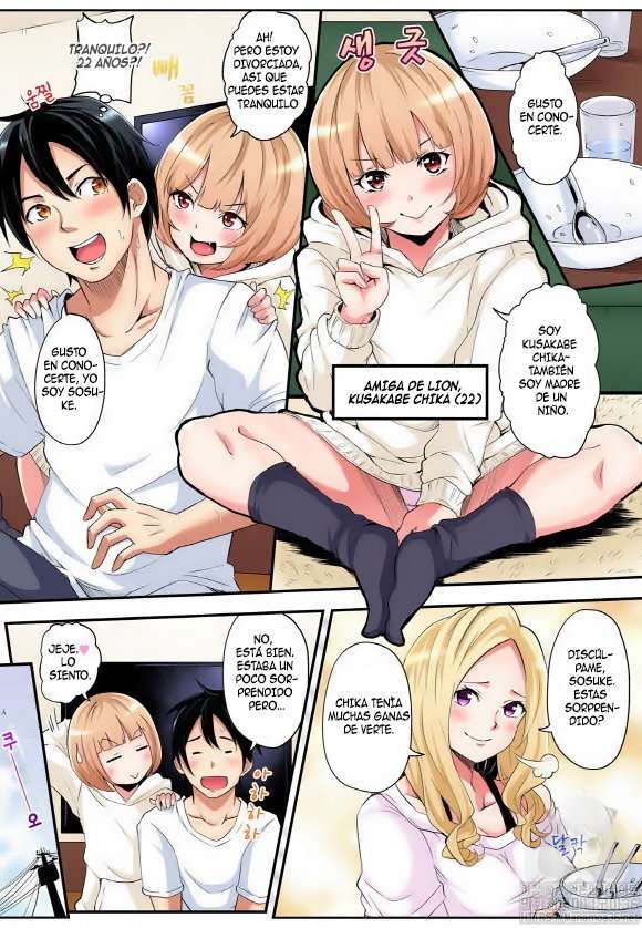 Técnicas sexuales con una mamá gyaru Capítulo 6 - Página 4