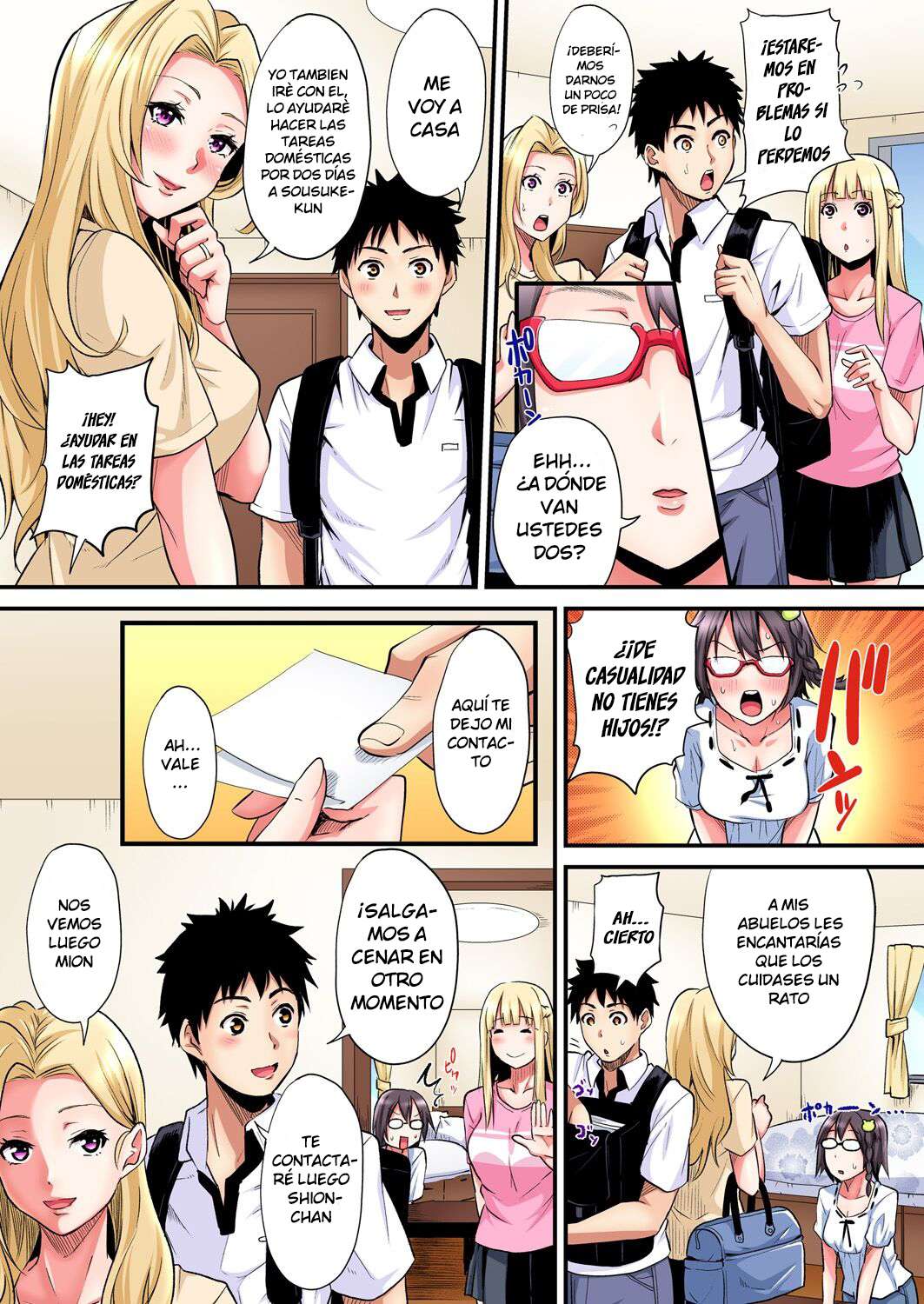 Técnicas sexuales con una mamá gyaru Capítulo 63 - Página 6