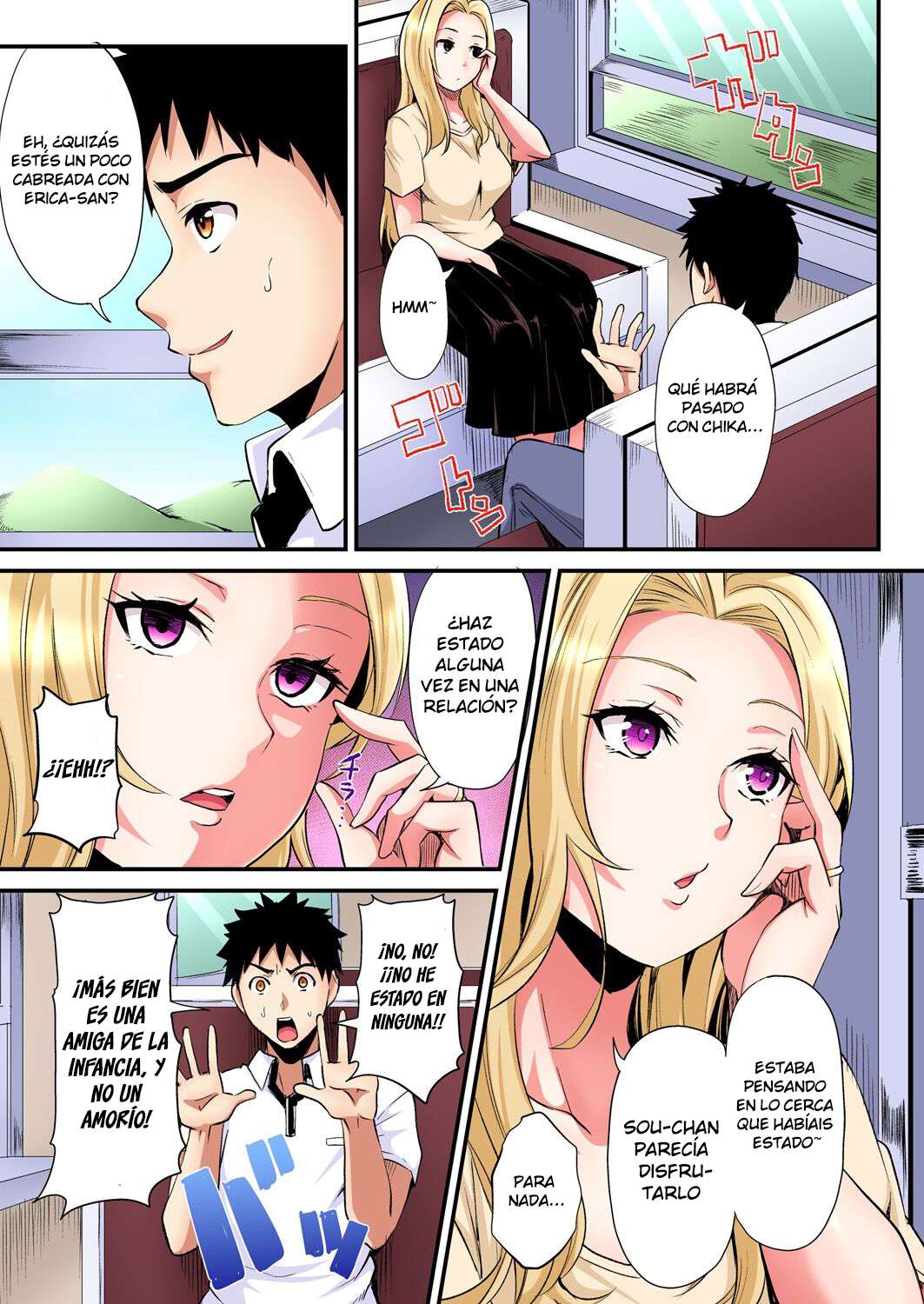 Técnicas sexuales con una mamá gyaru Capítulo 63 - Página 8