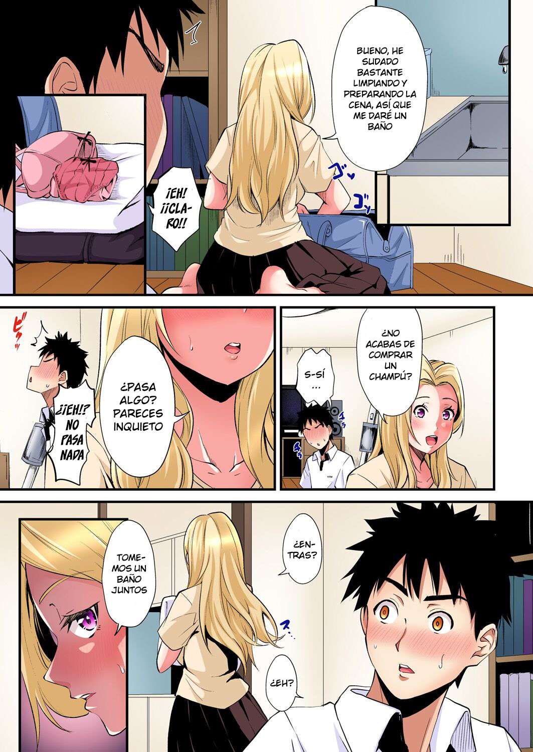 Técnicas sexuales con una mamá gyaru Capítulo 64 - Página 4