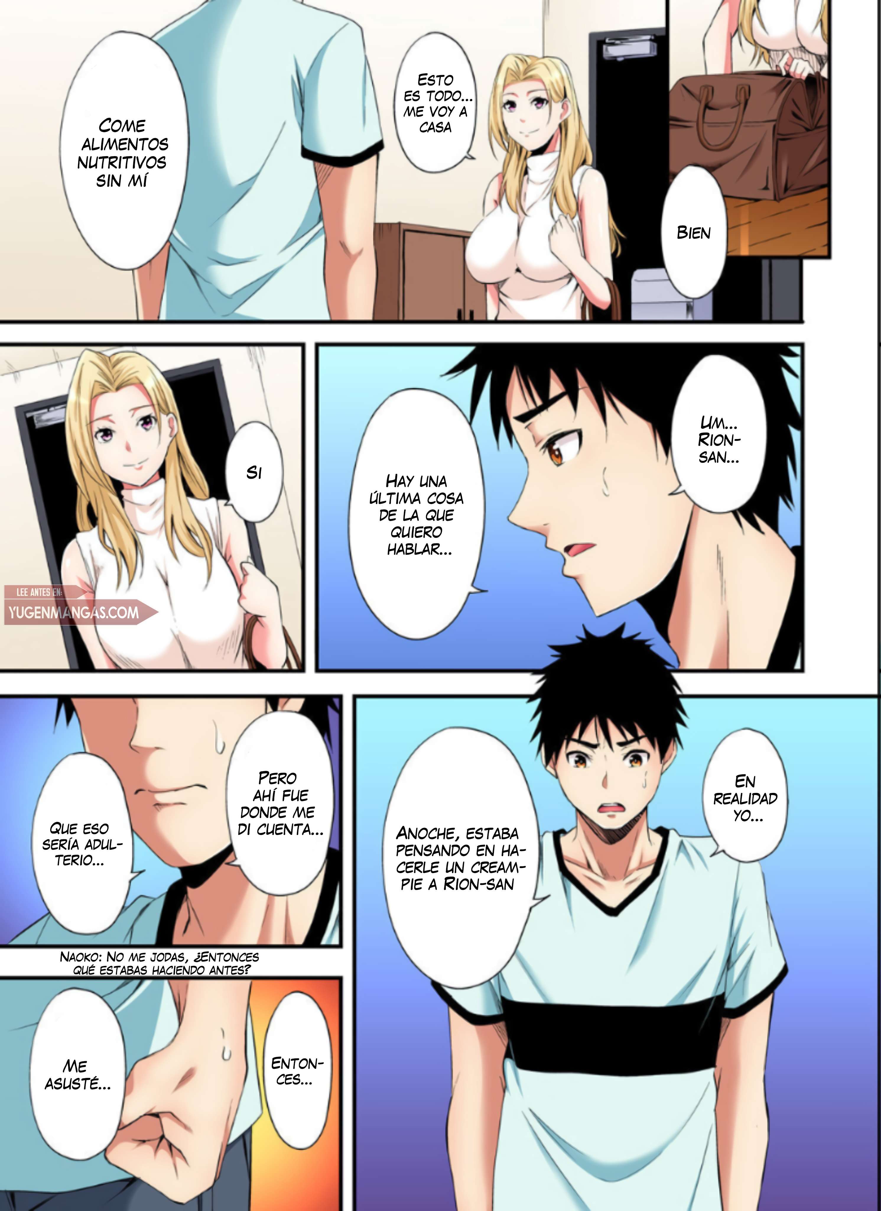 Técnicas sexuales con una mamá gyaru Capítulo 78 - Página 3