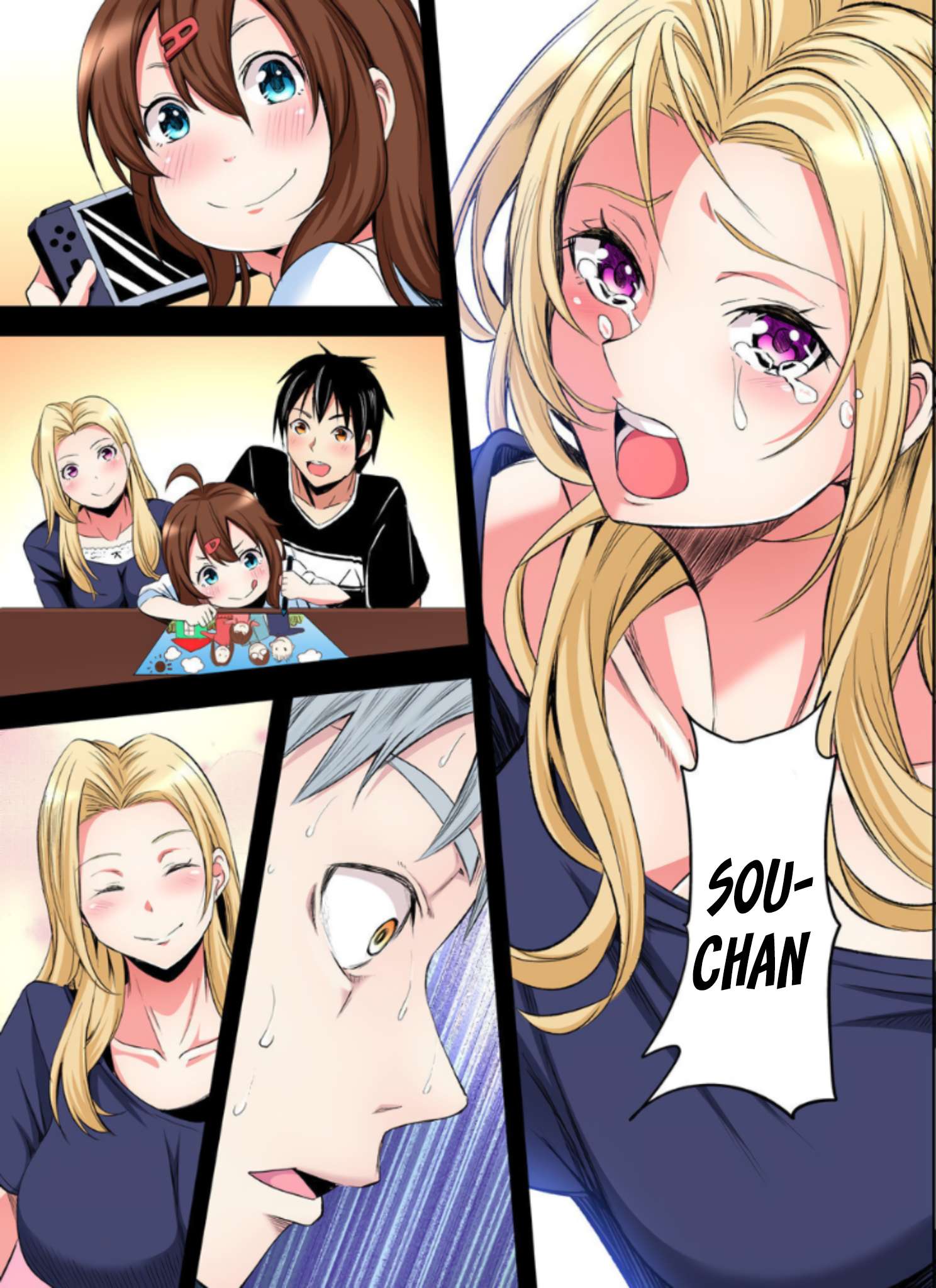 Técnicas sexuales con una mamá gyaru Capítulo 81 - Página 7