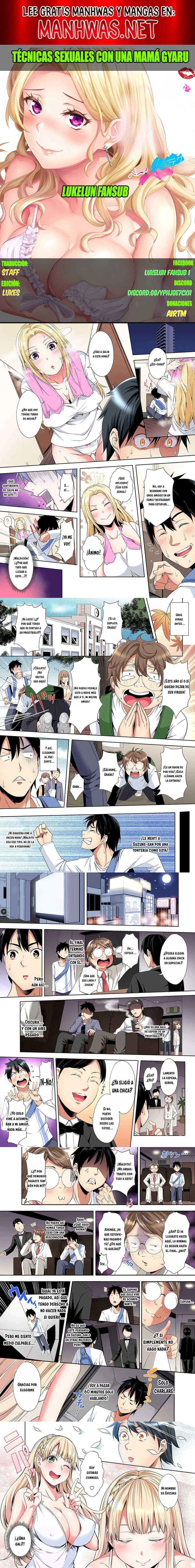 Técnicas sexuales con una mamá gyaru Capítulo 87 - Página 1