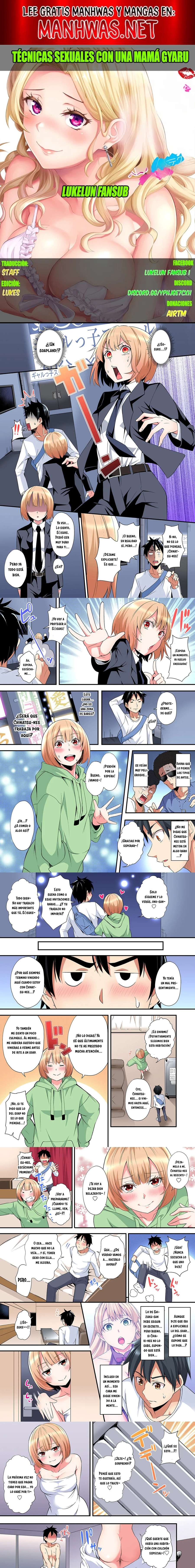 Técnicas sexuales con una mamá gyaru Capítulo 93 - Página 1
