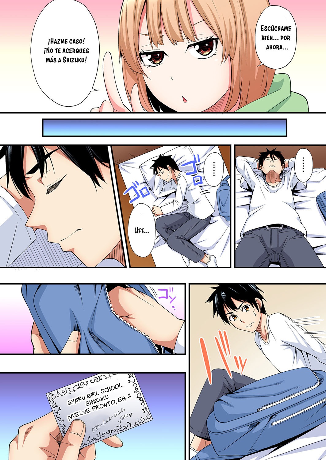 Técnicas sexuales con una mamá gyaru Capítulo 96 - Página 3
