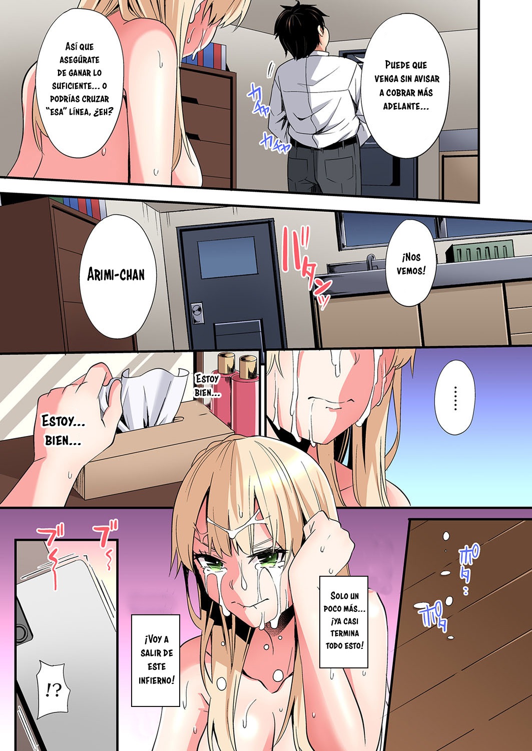 Técnicas sexuales con una mamá gyaru Capítulo 98 - Página 4