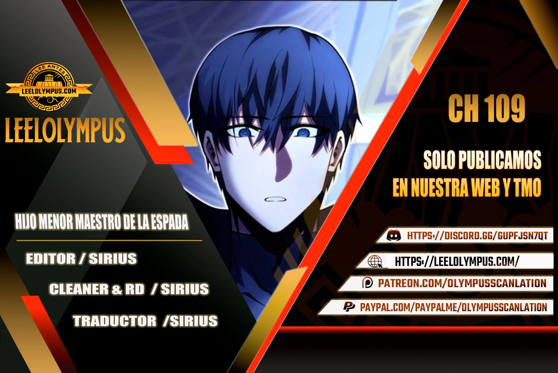 El hijo menor del maestro de la espada Capítulo 109 - Página 1