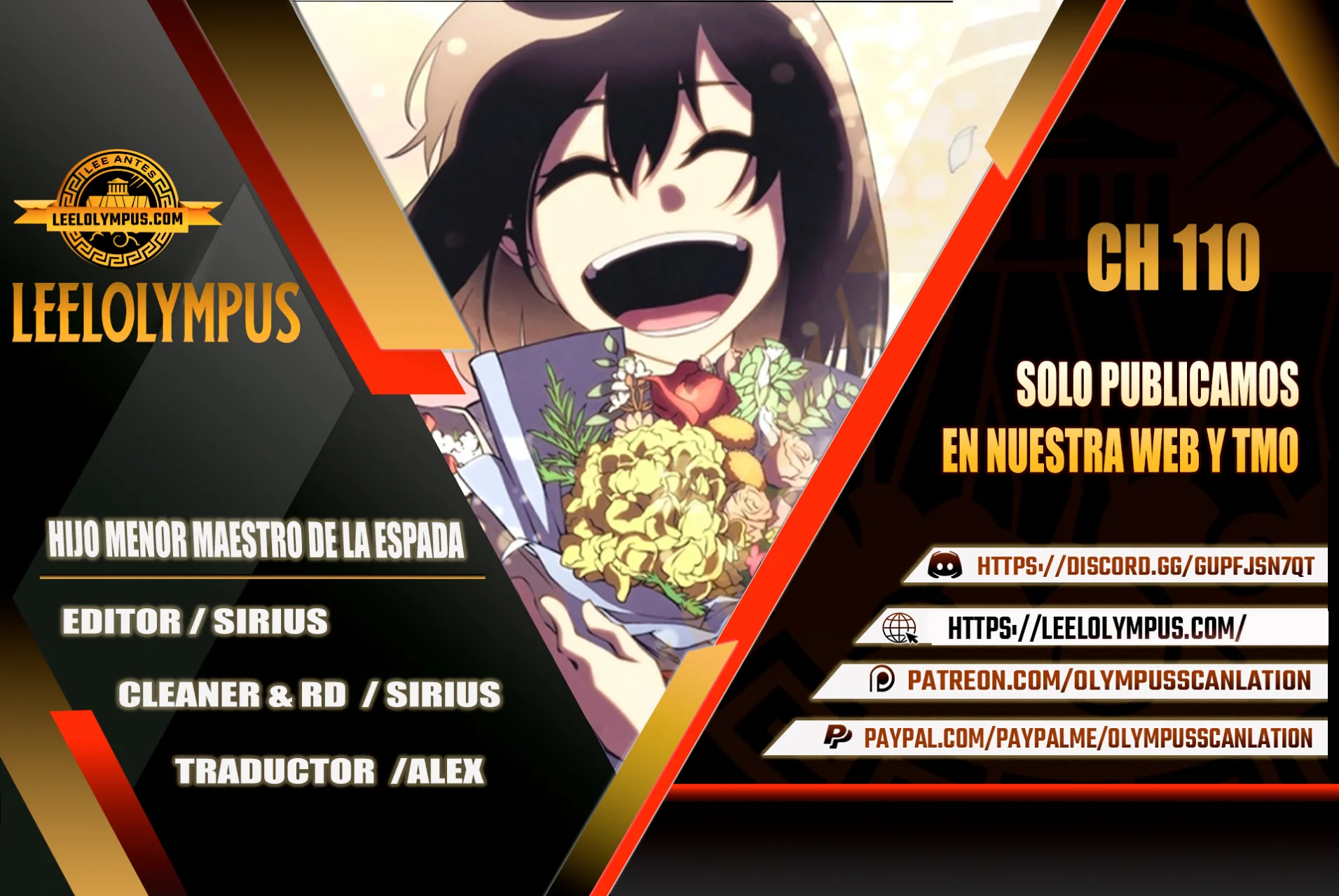 El hijo menor del maestro de la espada Capítulo 110 - Página 1