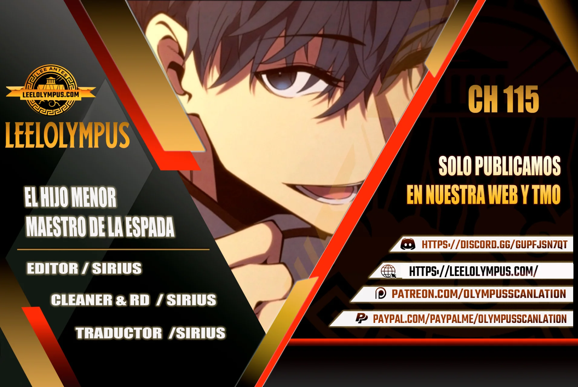 El hijo menor del maestro de la espada Capítulo 115 - Página 1