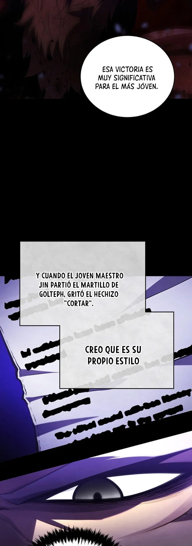 El hijo menor del maestro de la espada Capítulo 120 - Página 38