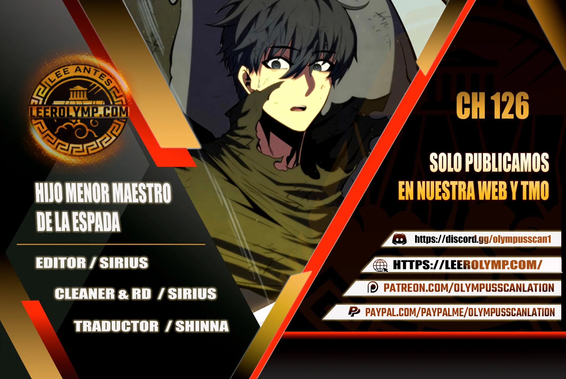 El hijo menor del maestro de la espada Capítulo 126 - Página 1