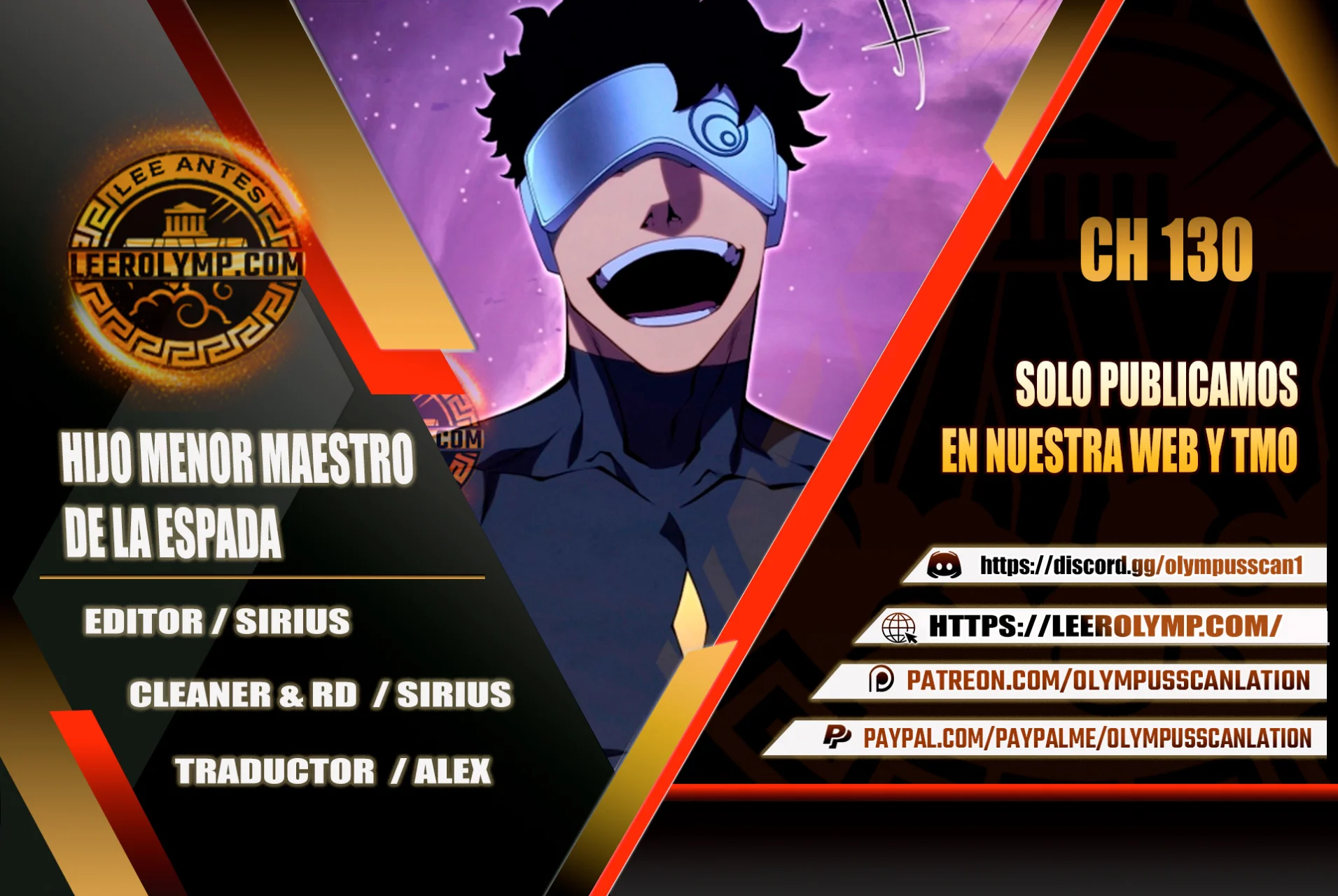 El hijo menor del maestro de la espada Capítulo 130 - Página 1