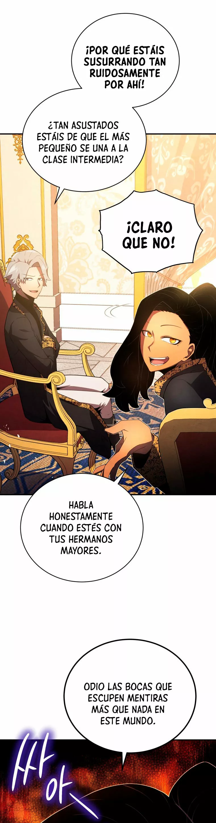 El hijo menor del maestro de la espada Capítulo 19 - Página 34