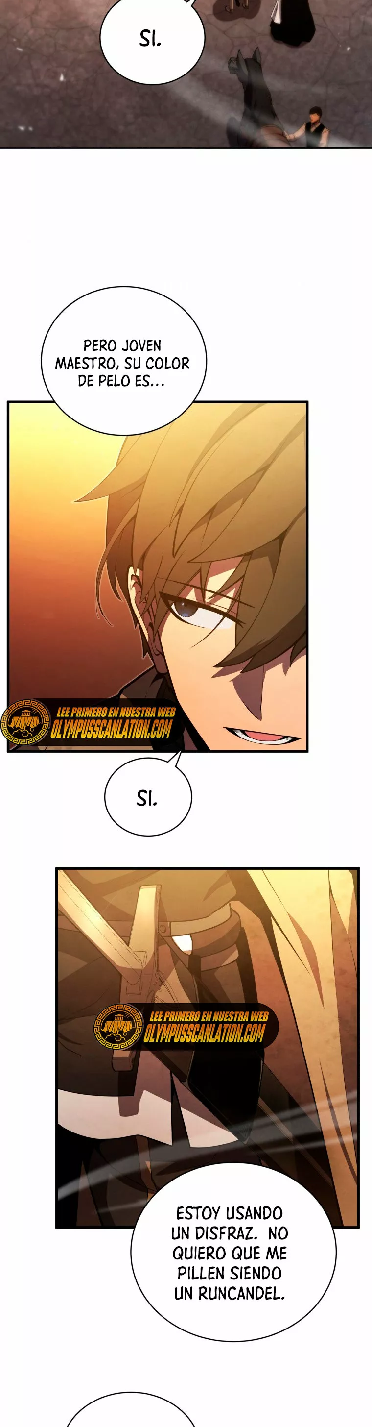 El hijo menor del maestro de la espada Capítulo 23 - Página 38