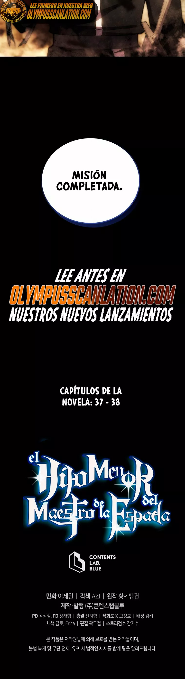 El hijo menor del maestro de la espada Capítulo 25 - Página 59