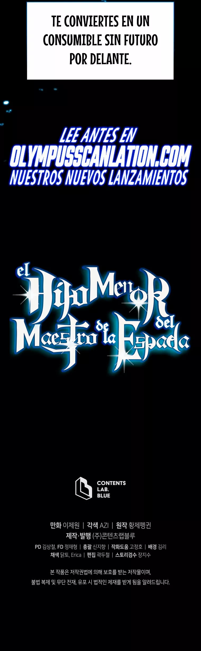 El hijo menor del maestro de la espada Capítulo 30 - Página 56