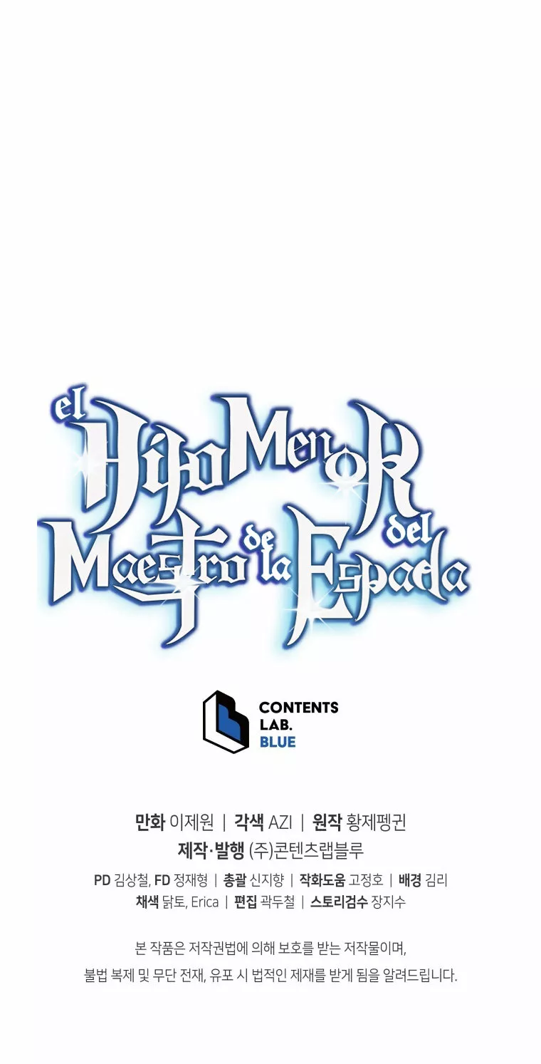 El hijo menor del maestro de la espada Capítulo 32 - Página 57