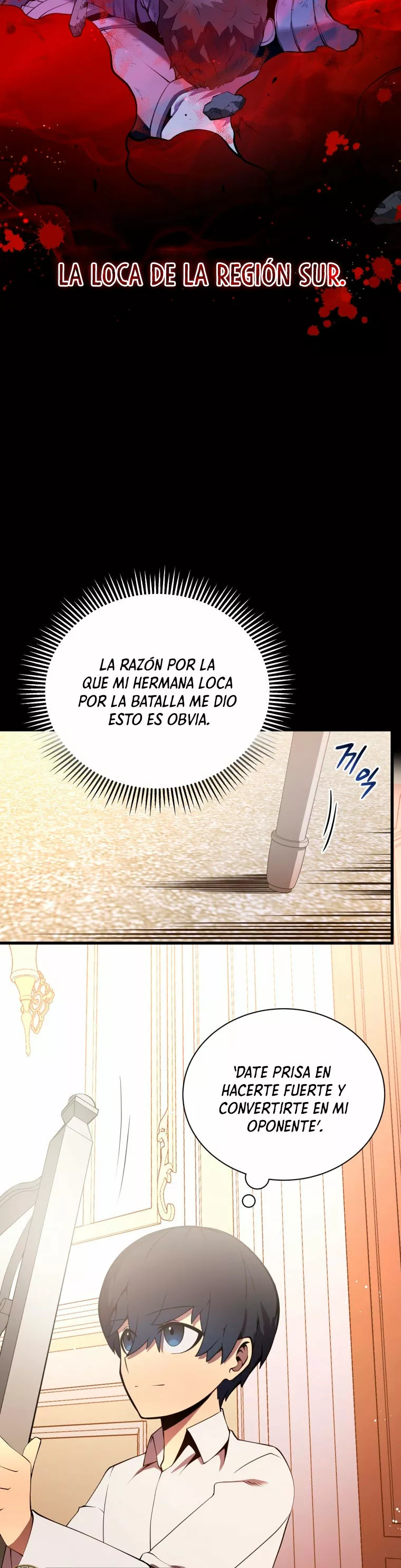 El hijo menor del maestro de la espada Capítulo 4 - Página 42