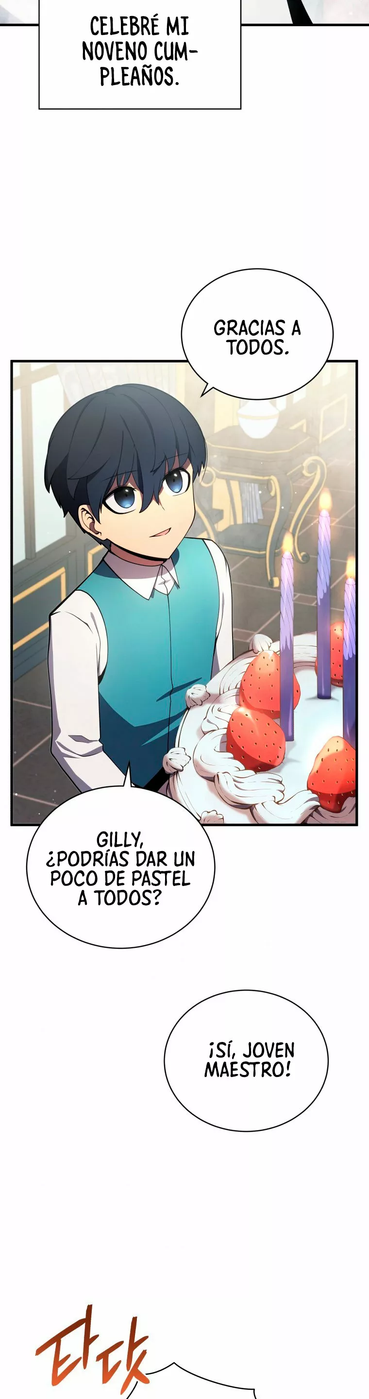 El hijo menor del maestro de la espada Capítulo 7 - Página 3