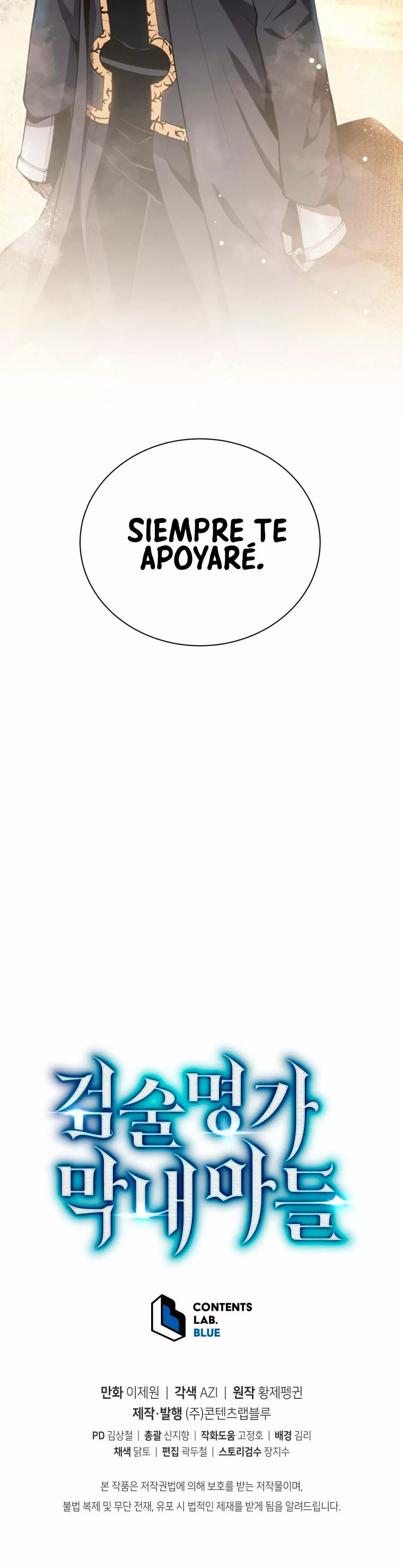 El hijo menor del maestro de la espada Capítulo 7 - Página 58