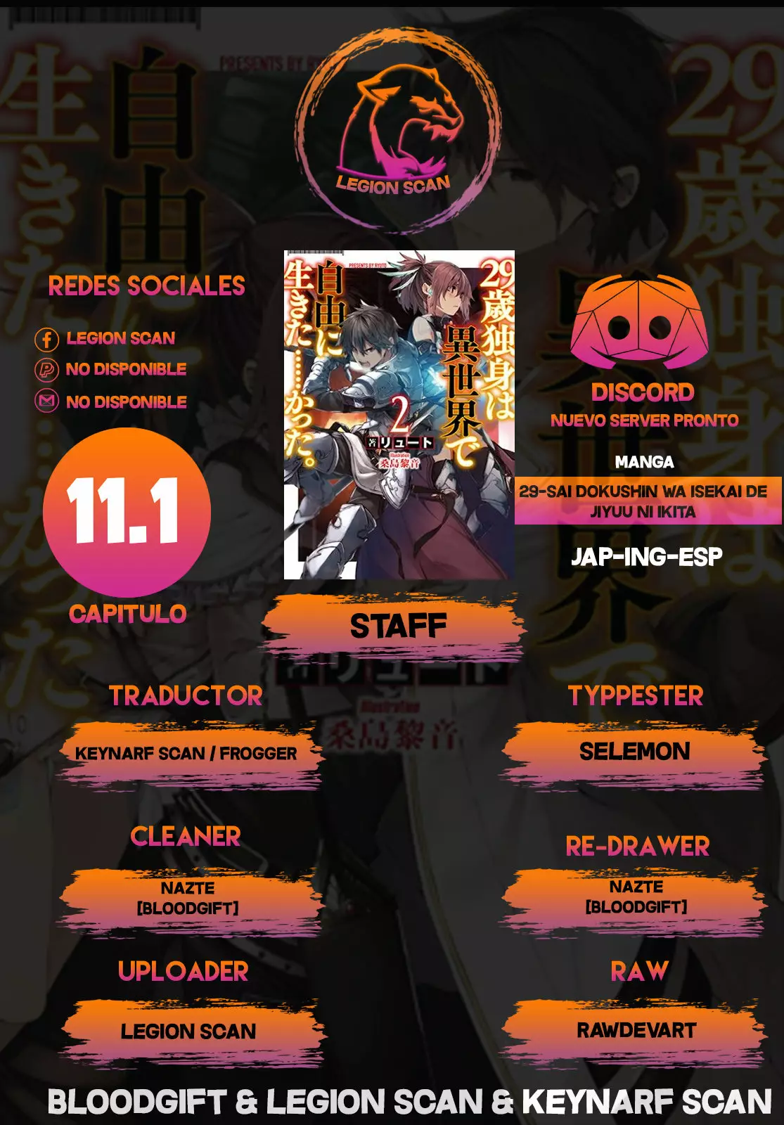 29-sai Dokushin wa Isekai de Jiyuu ni Ikita……katta. Capítulo 11.1 - Página 1