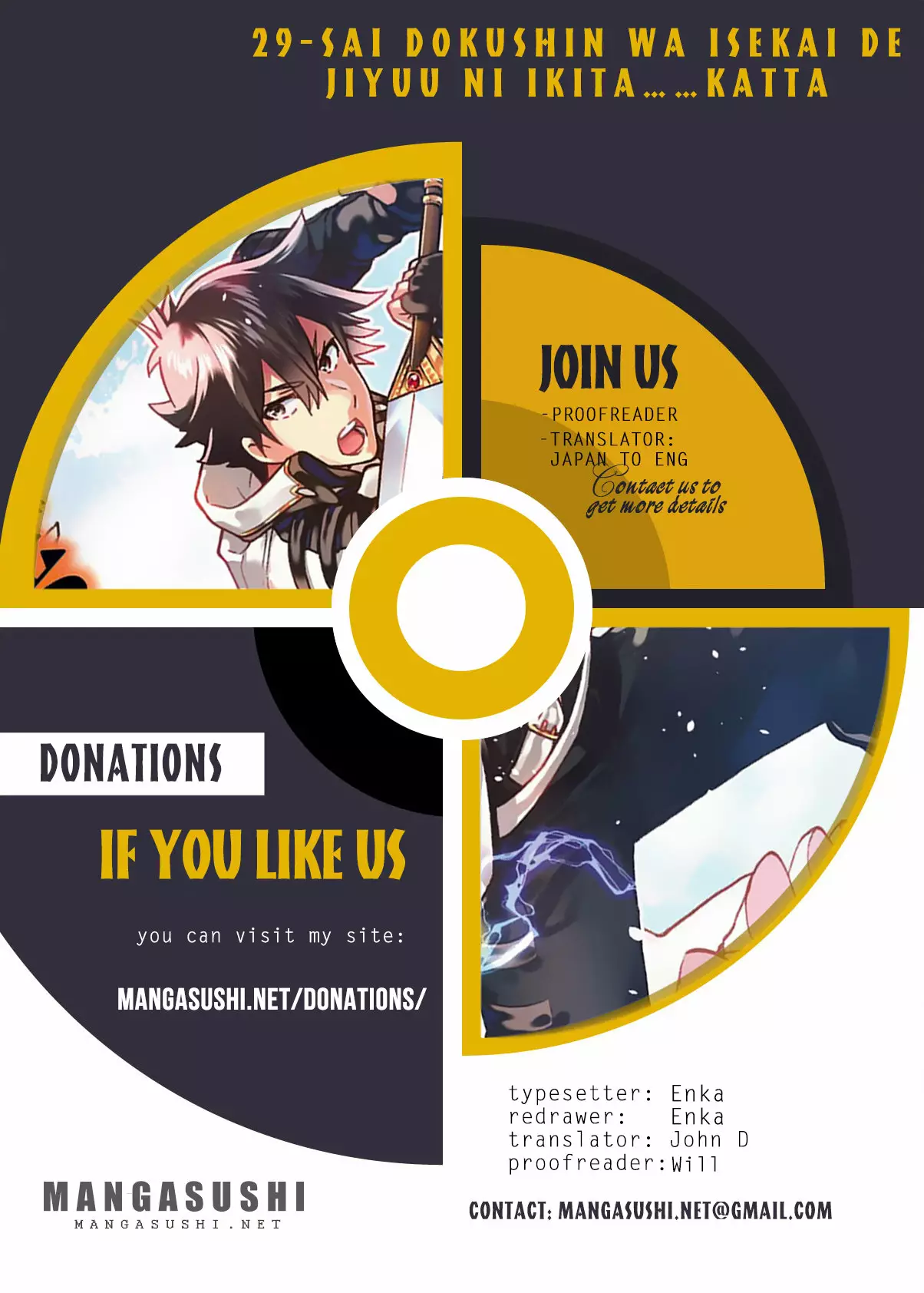 29-sai Dokushin wa Isekai de Jiyuu ni Ikita……katta. Capítulo 2.2 - Página 2