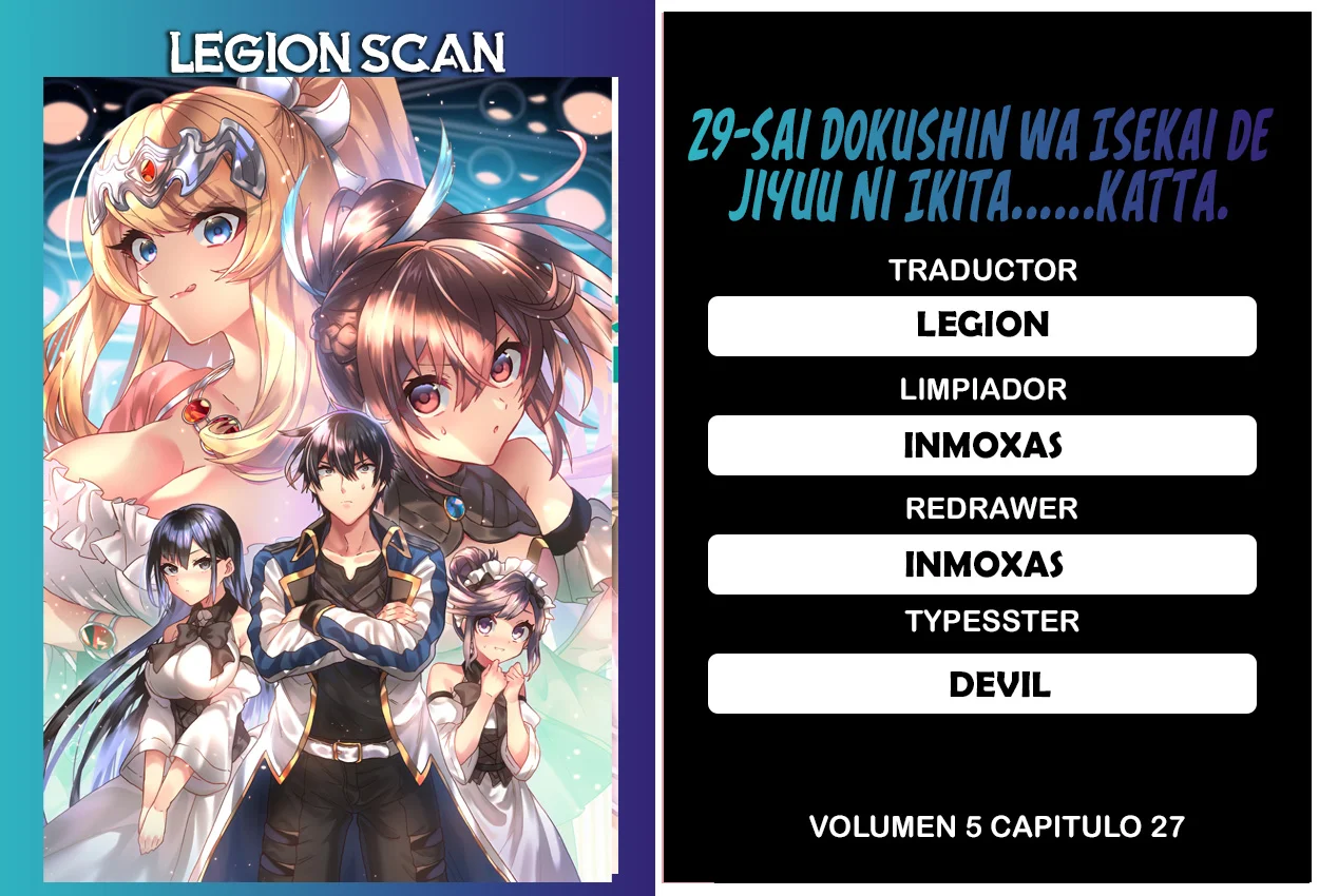 29-sai Dokushin wa Isekai de Jiyuu ni Ikita……katta. Capítulo 27 - Página 1