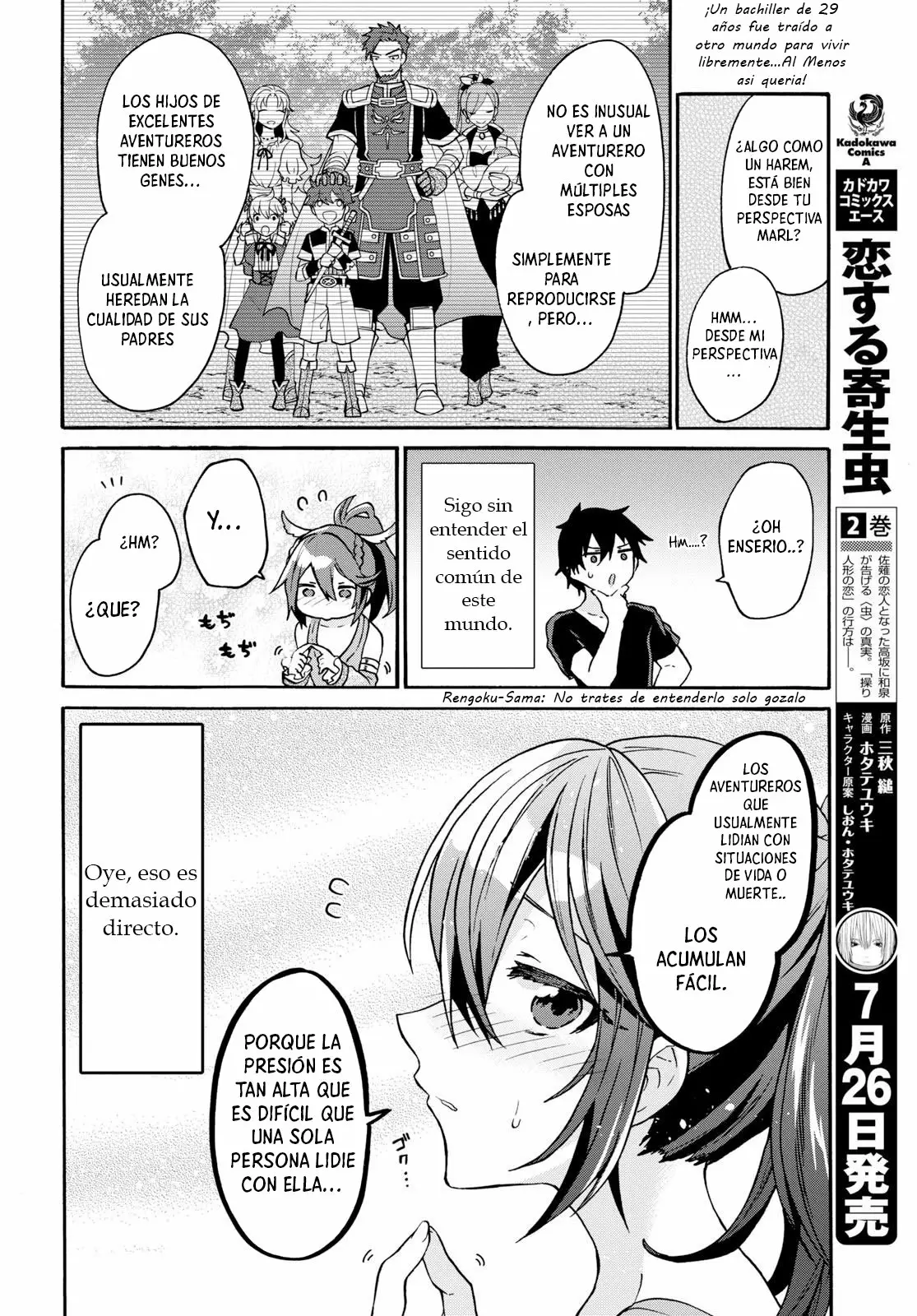 29-sai Dokushin wa Isekai de Jiyuu ni Ikita……katta. Capítulo 5 - Página 24