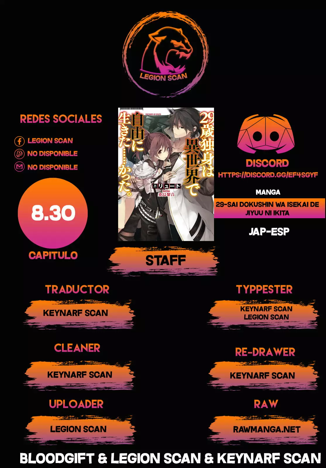 29-sai Dokushin wa Isekai de Jiyuu ni Ikita……katta. Capítulo 8.3 - Página 1