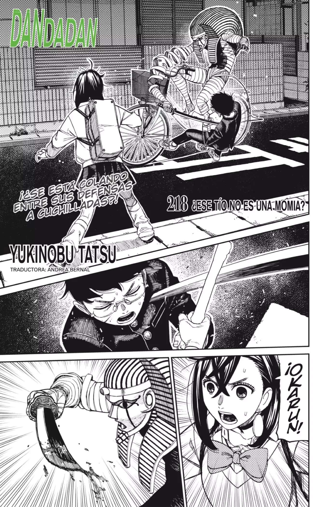 Dandadan Capítulo 218 - Página 1