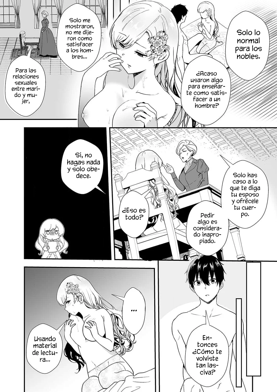 Soy la villana, ¡Pero por favor hazme tu esclava sexual! Capítulo 4 - Página 5