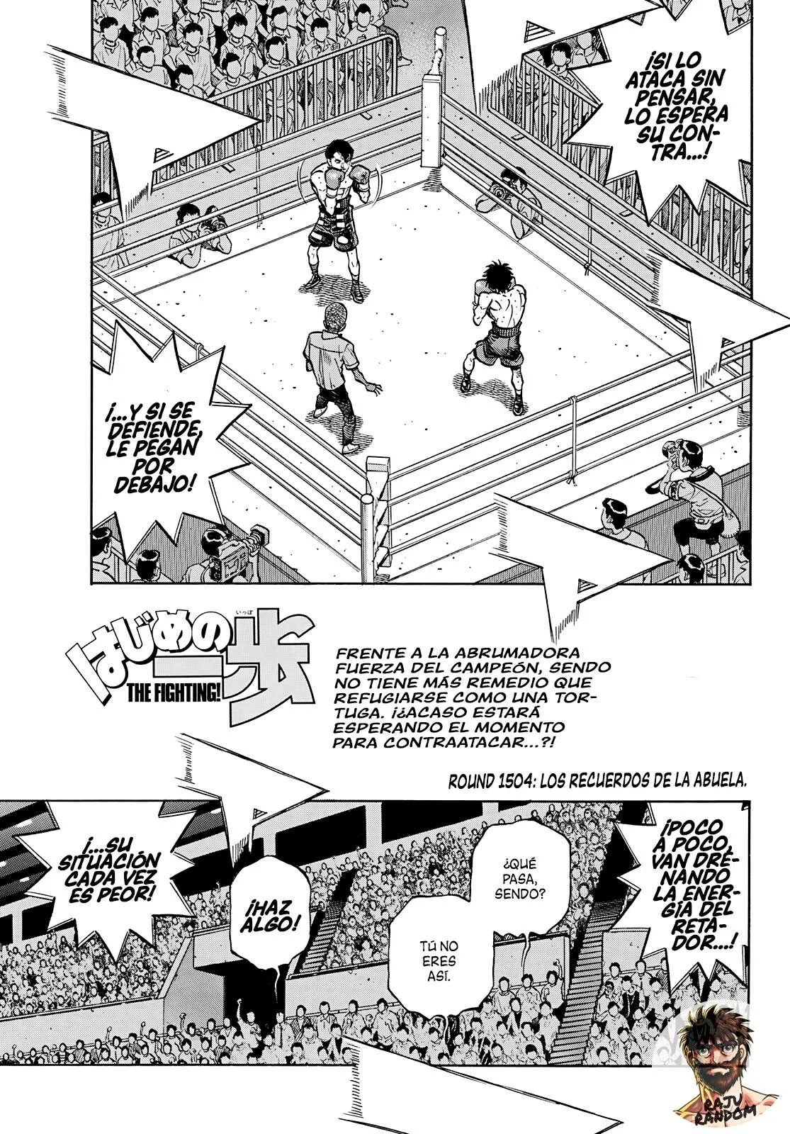 Hajime no Ippo Capítulo 1504 - Página 3
