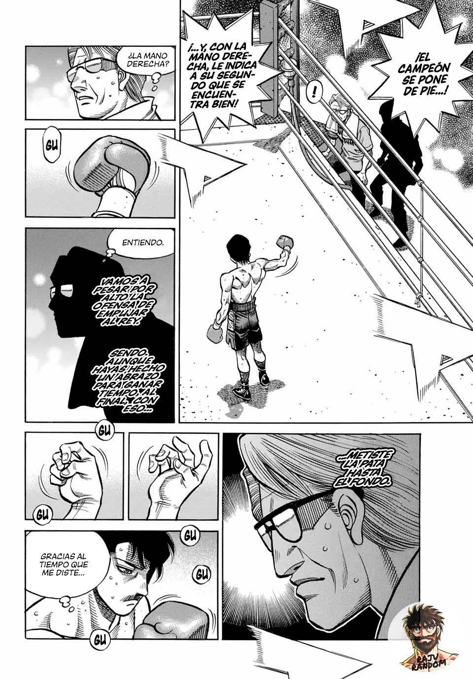 Hajime no Ippo Capítulo 1506 - Página 9