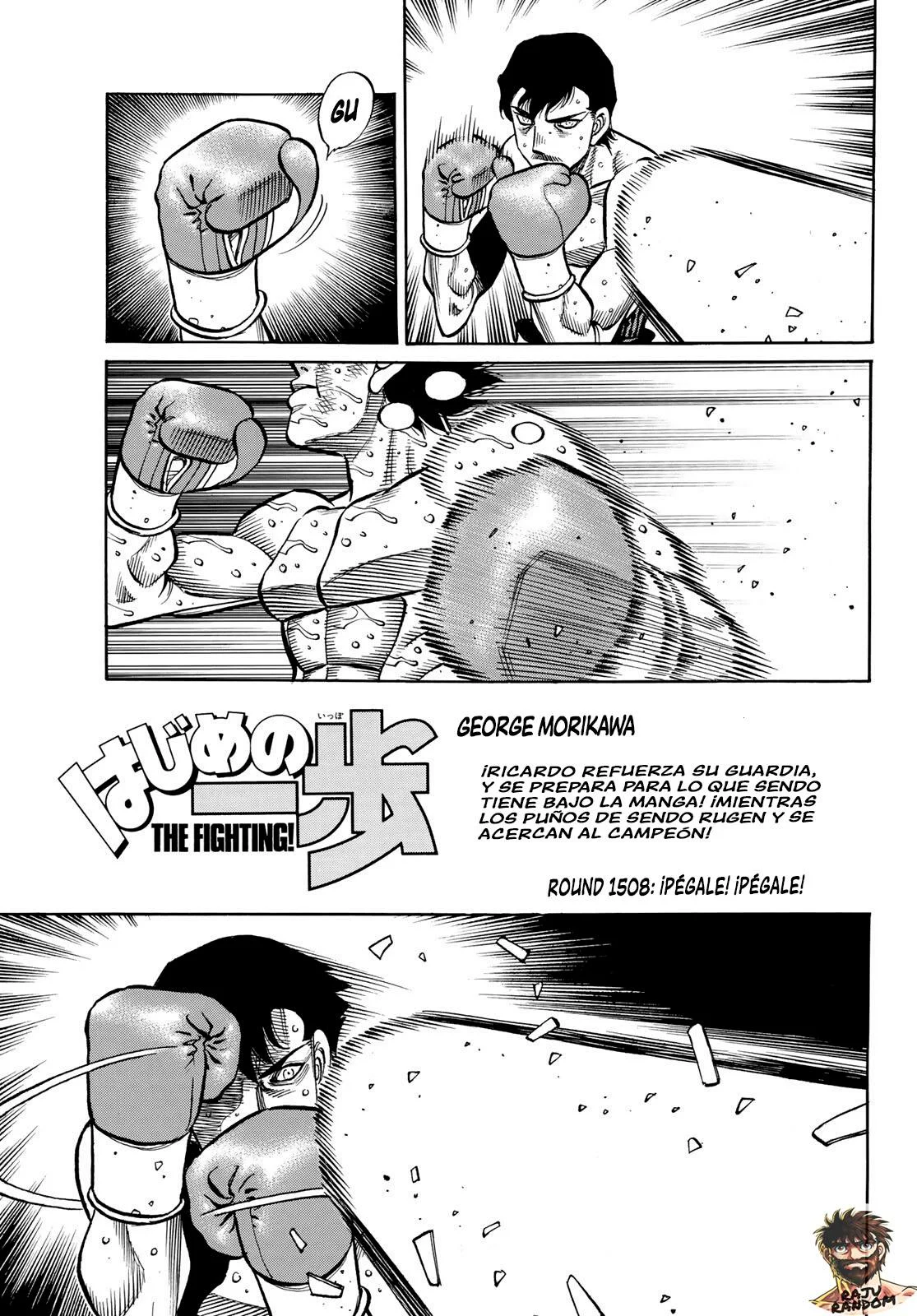 Hajime no Ippo Capítulo 1508 - Página 3