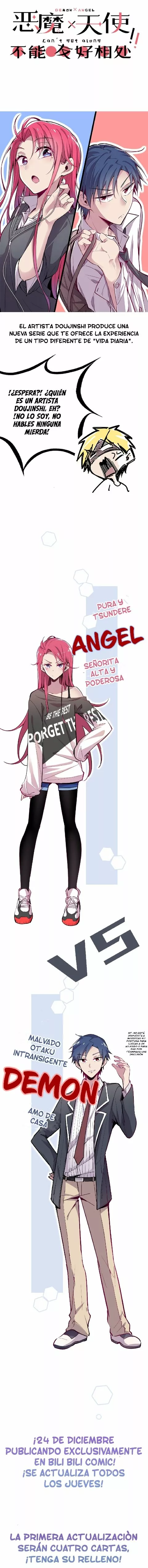 Demon X Angel No Pueden Llevarse Bien Capítulo 0 - Página 8