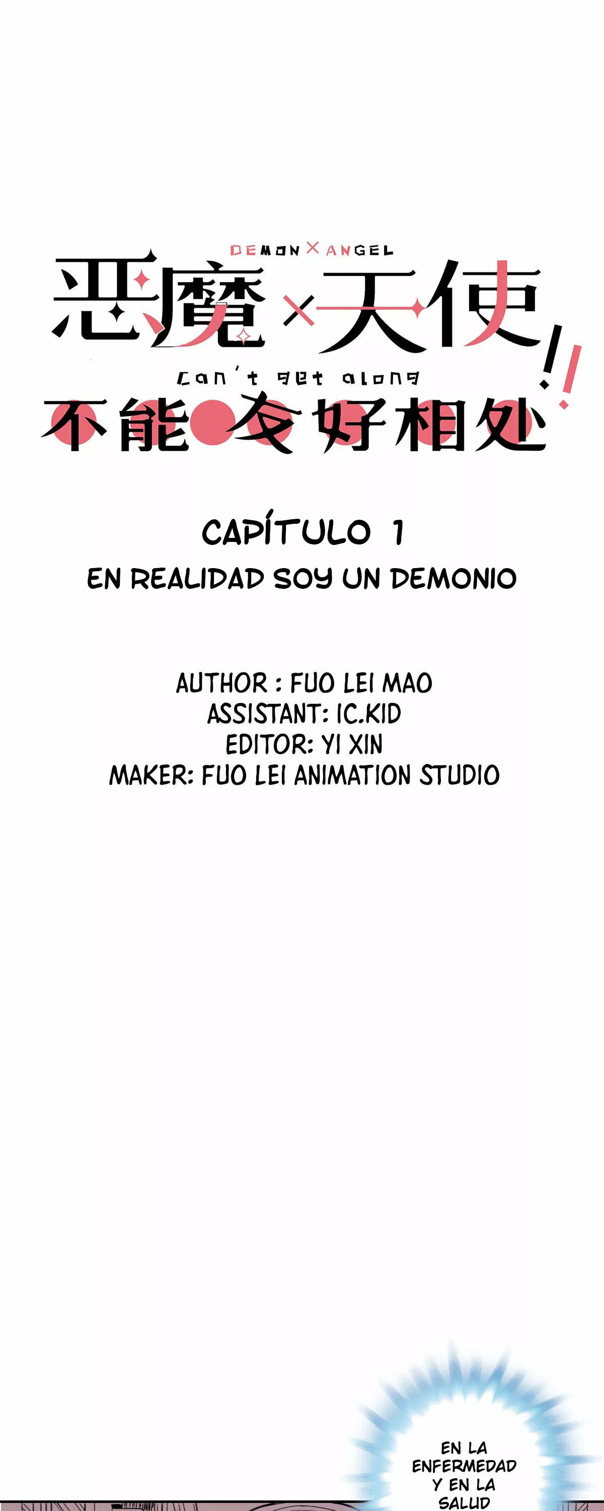 Demon X Angel No Pueden Llevarse Bien Capítulo 1 - Página 2